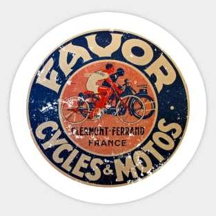 French Cycles Sticker